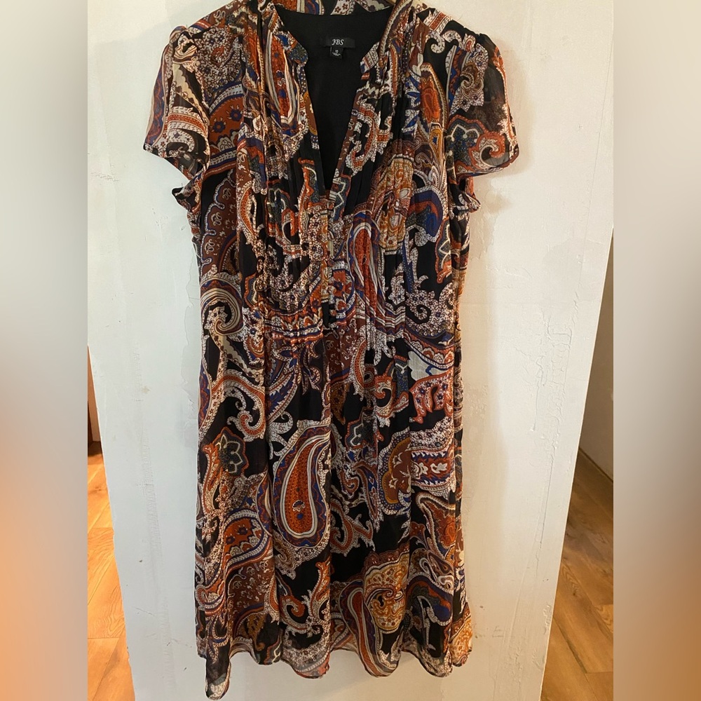 J.B.S. Multicolor Paisley Garment